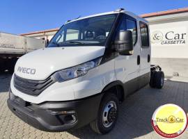 RIF.1290 IVECO DAILY 35 C 16 – NUOVO – 3.000 cc – DOPPIA CABINA – TELAIO – EURO 6