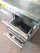 BANCO DA LAVORO REFRIGERATO CON CASSETTI USATO  