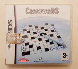 Custodia originale Nintendo DS CrossworDS con libretto d'istruzioni in varie lingue Ed.Deep Silver