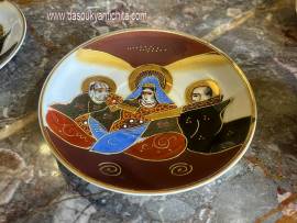 Servizio da tè anni 60/70 Satsuma moriage