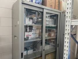 Magazzino - macchinari maceratori, materiale sanitario monouso ed altri