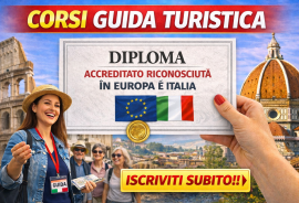 Diventa Guida Turistica abilitata – Corso online con diploma riconosciuta