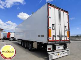 RIF.1158 SEMIRIMORCHIO MENCI – 2008 –ISOTERMICO CON GRUPPO FRIGO – TRASPORTO CARNE – ATP FRC 02/2025