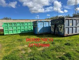 CASSONI E COMPATTATORI SCARRABILI PER INERTI,SPAZZATURA,ECC.VERIE MISURE 