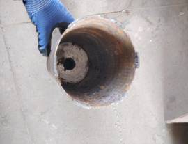 Tazza diamantata  foretto corona diamantata