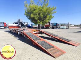 RIF.1263 SEMIRIMORCHIO OZGUL – 2022 – CARRELLONE CON RAMPE IDRAULICHE TRASLANTI – DOPPIA CLASSIFICAZ