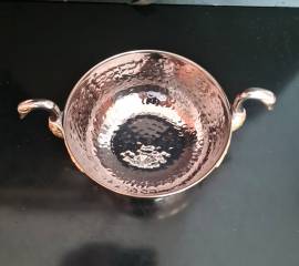 Ciotola   Oroten Gruppo Ronchi   porta ghiaccio stile Art Deco ,