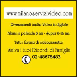 telecinema 8mm noleggio riversamento filmini di famiglia fai da te