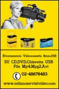 Duplicatore videoregistratore da vhs a file mp4 su chiavetta e hard disk