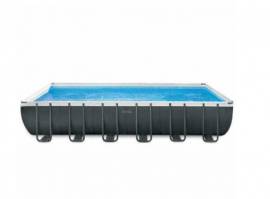 Piscina intex ultra frame 732x366x132 rettangolare con scaletta pompa a sabbia