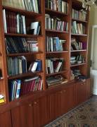 Bellissima libreria in legno massello