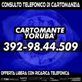 Non avere paura del domani, contatta YORUBA' per conoscere il tuo futuro