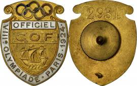 Francia Medaglia 1924 Giochi Olimpici