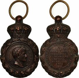 Francia Medaglia 1857 Napoleone I