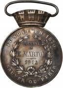 Francia Medaglia 1912 Società of Rescuers