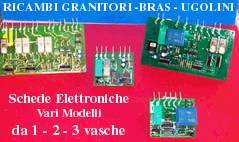 Scheda elettronica per granitore Bras-Ugolini