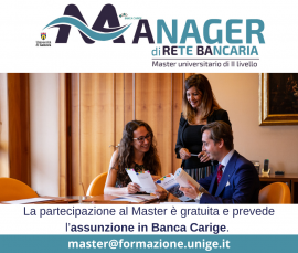 Manager di rete bancaria.