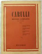 METODO COMPLETO DI CHITARRA DI CARULLI F. Editore: Ricordi, gennaio 1976 ottimo