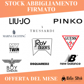 Stock abbigliamento firmato