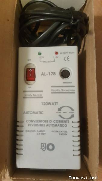 Convertitore di corrente reversibile automatico BJ AL-178