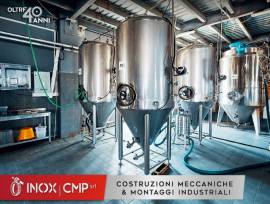 Serbatoio in Acciaio Inox 304 - Tank per Industrie Conserviere e Casearie