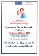 OPERATORE SOCIO SANITARIO CON ASL4