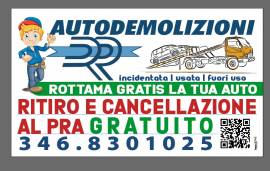 Demolisci Gratis la tua auto RITIRO GRATIS