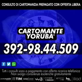 Lettura dei Tarocchi con il Cartomante YORUBA'