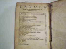 Libro anno 1751 Chiari Pietro LETTERE SCELTE