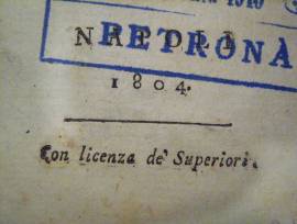 Libro anno 1804 Giustiniani DIZIONARIO GEOGRAFICO VIII