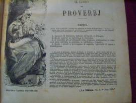 Libro anno 1890 Martini SACRA BIBBIA Vol II D