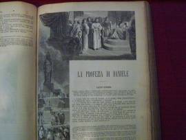 Libro anno 1890 Martini SACRA BIBBIA Vol II D