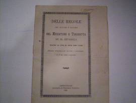 Libro anno 1896 Chitarrela DELLE REGOLE DEL GIOCARE