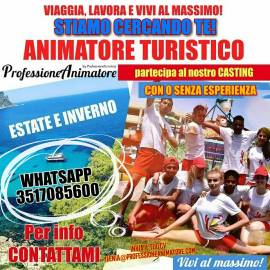 Animatori Artisti Fotografi Promoter Dj per Turismo (Tutta Italia)