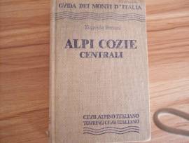 Libro anno 1982 TCI CAI  Alpi Cozie Centrali