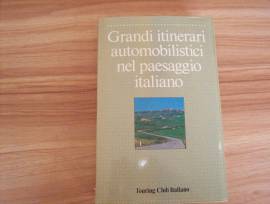 Libro anno 1988 TCI Grandi itinerari automobilistici
