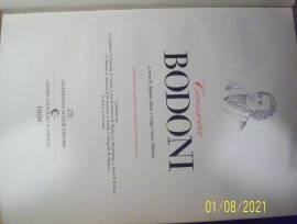 Libro anno 1990 BODONI Conoscere Bodoni nel 250.mo
