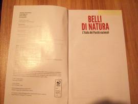 Libro anno 2017 TCI Belli di natura Italia dei Parchi