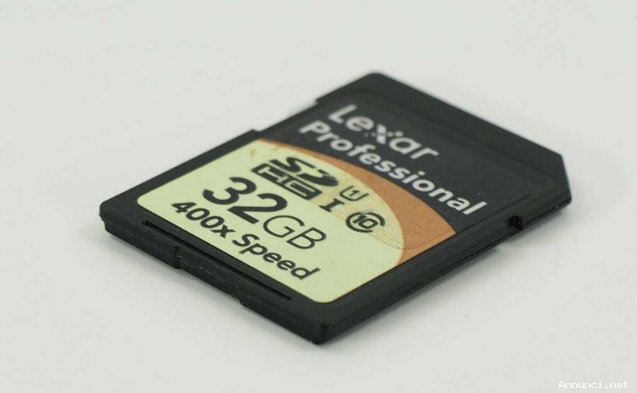 SD Lexar Professional 400x + custodia