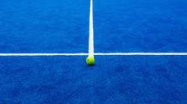 Manto fibrillato per campi da Padel