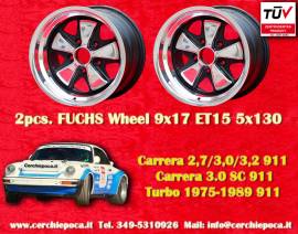 2 pz. cerchi Porsche Fuchs 9x17 ET15 911 SC, Carre