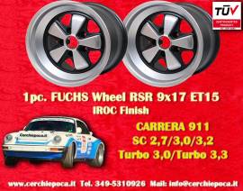 2 pz. cerchi Porsche Fuchs 9x17 ET15 911 SC, Carre