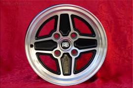 4 pz. cerchi Porsche/VW Baby Fuchs 5.5x15 ET35 914