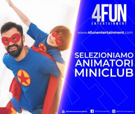 4FUN SELEZIONA ANIMATORI BABY CLUB / PUERICULTRICI