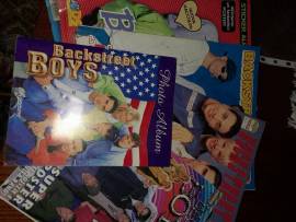 Lotto riviste più album photo Backstreet boys