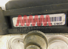 0265231579 Citroen C1 centralina gruppo pompa ABS Euro 230