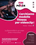 Cerchiamo modelle fitness con fisico muscoloso a Roma e zone limitrofe