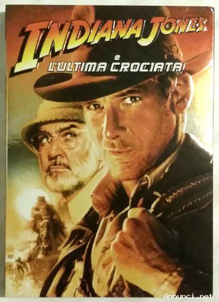 Dvd Indiana Jones e l'ultima crociata nuovi contenuti speciali come nuovo