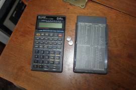 Calcolatrice Sharp EL - 556G Scientifica Scientific Calculator 1988 10 DIGITS