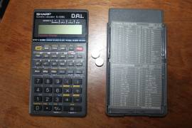 Calcolatrice Sharp EL - 556G Scientifica Scientific Calculator 1988 10 DIGITS